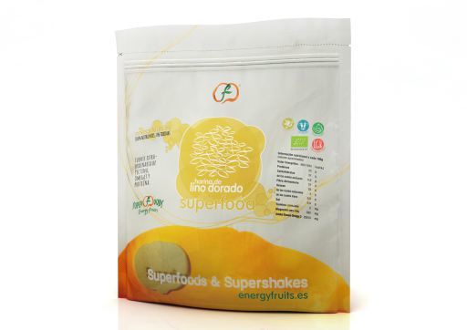 Energy Feelings Golden Leinenpulver &Ouml;ko 500 gr XL Packung