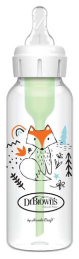 Dr. Brown's Natural Flow Options+ Anti-Kolik-Fuchsflasche mit schmalem Hals, 250 ml
