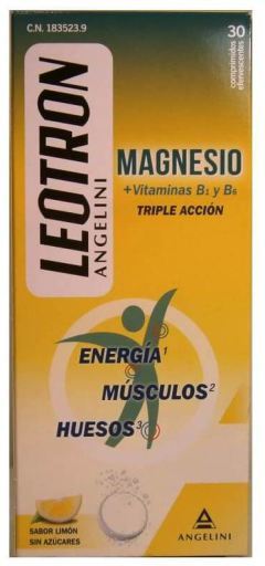Leotron Magnesium Flavour Lemon 30 Tabletten