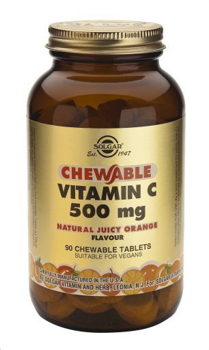 Solgar Vitamin C 500 mg 90 Kautabletten