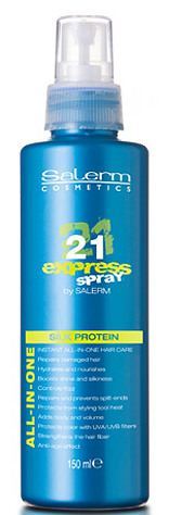 Salerm Express 21 die L&ouml;sung f&uuml;r gesch&auml;digtes und dehydriertes Haar
