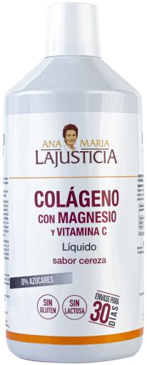 Ana Mar&iacute;a Lajusticia Kollagen + Magnesium mit Vitamin C Kirsche 1000 ml