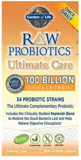 Raw Probiotics Ultimate Care 30 vegetarische Kapseln