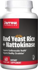 Roter Hefereis + Nattokinase 60 vegetarische Kapseln Roter Hefereis + Nattokinase 60 vegetarische Kapseln