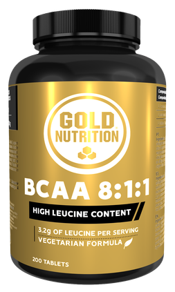 GoldNutrition BCAAs 8:1:1 Force 200 Tabletten
