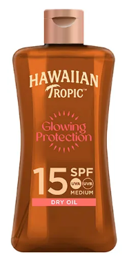 Hawaiian Tropic Glowing Protection Br&auml;unungsschutz LSF 15 100 ml