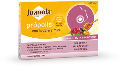 Juanola Propolis + Efeu mit Honig- und Waldfruchtgeschmack