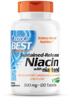 Timerlease Niacin mit niaXtend 500 mg 120 Tabletten