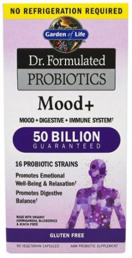 Dr Formulated Probiotics Mood+ 60 vegetarische Kapseln