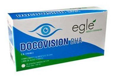 Egl&eacute; Docovision Dha 30 Ampoules x 5 ml