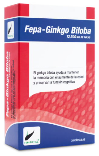 Fepadiet Ginkgo Biloba 50: 1 - 12.500 mg 30 Kapseln