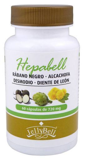 Jellybell Hepabell 60 Kapseln &agrave; 720 mg