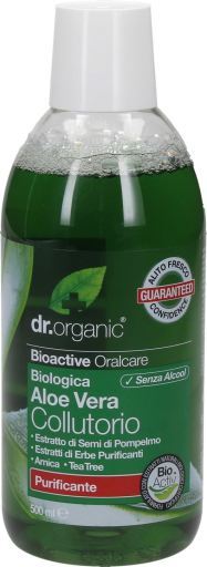 Dr. Organic Aloe Vera Mundwasser 500 ml