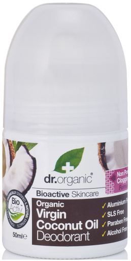 Dr. Organic Organic Coconut Oil Deodorant 50 ml
