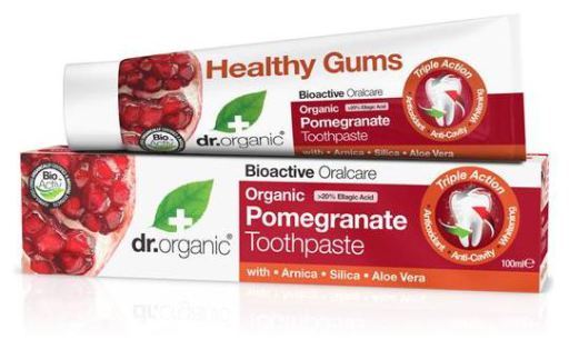 Dr. Organic Granatapfel-Zahnpasta 100 ml