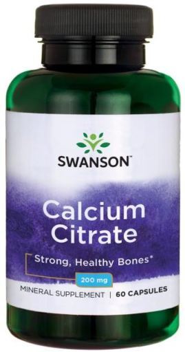 Calciumcitrat 200 mg 60 Kapseln