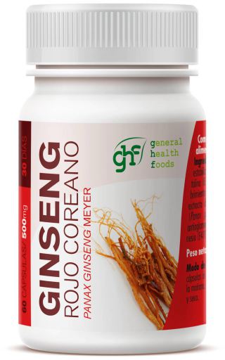 Koreanischer roter Ginseng 60 Gem&uuml;sekapseln 500 mg
