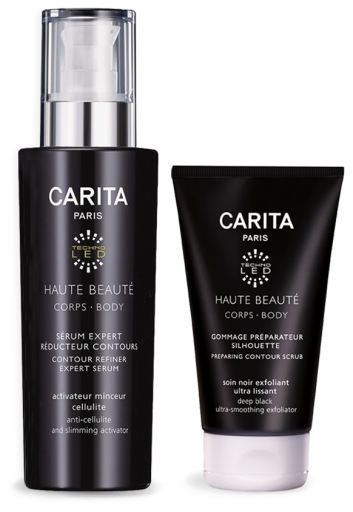 Carita Paris Gommage Preparator Silhouette + Serum Reduktionskontur