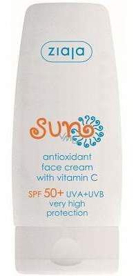 SUN antioxidative Gesichtscreme SPF50+ mit Vitamin C 50 ml