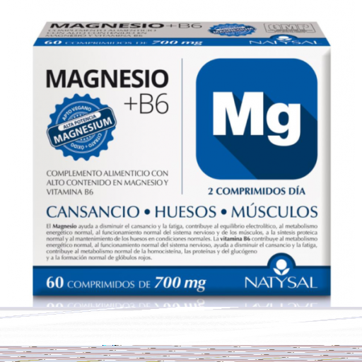 Natysal Magnesium + B6 60 Komp