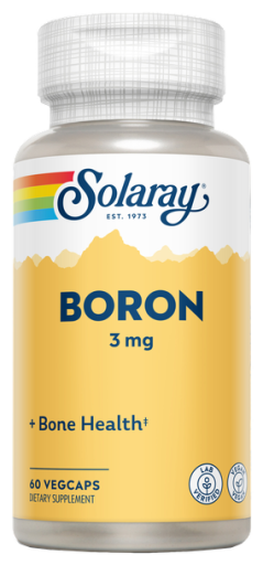 Solaray Borcitrat 3 mg 60 pflanzliche Kapseln