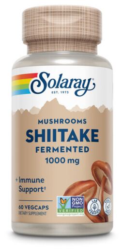 Solaray Shiitake 500 mg 60 pflanzliche Kapseln