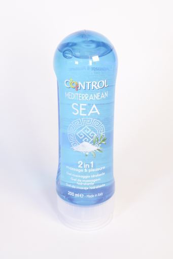 Control Mittelmeer 2-in-1 Feuchtigkeitsspendendes Massagegel 200 ml