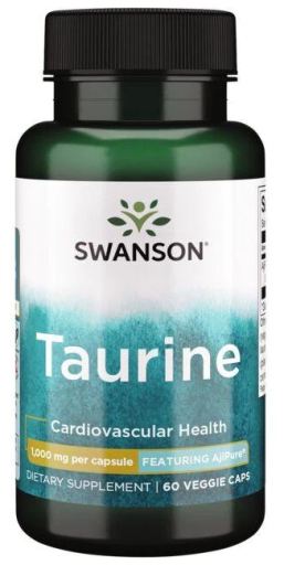 Swanson AjiPure Taurin 1 gr 60 Kapseln