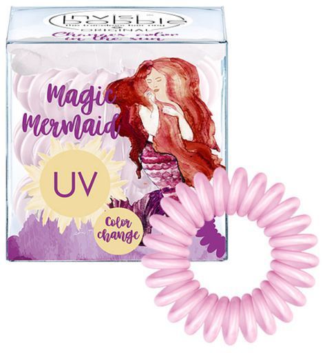 Magische Meerjungfrau #Coral Cha Cha 3 St&uuml;ck Haarkleber