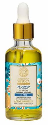 Natura Siberica Oblepikha &Ouml;lkomplex f&uuml;r gesch&auml;digtes Haar 50 ml
