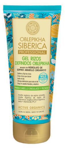 Natura Siberica Oblepikha Definiertes Lockengel mit Hydrolaten 200 ml