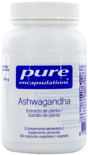 Pure Encapsulations Ashwagandha 60 Kapseln