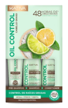 Oil Control Kit f&uuml;r fettiges Haar, 3-teilig