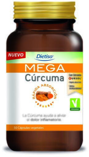 Dietisa Mega Kurkuma 50 Kapseln
