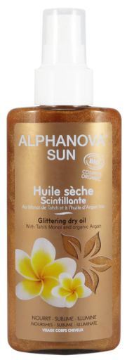 Alphanova Strahlendes Trocken&ouml;l mit Glitzer 125 ml