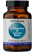L-Theanin 200 mg und Zitronenmelisse 30 vegetarische Kapseln