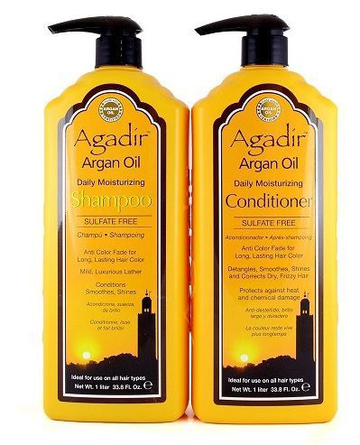 Agadir Argan&ouml;l Pack feuchtes Pflegeshampoo 1L-33.8Oz