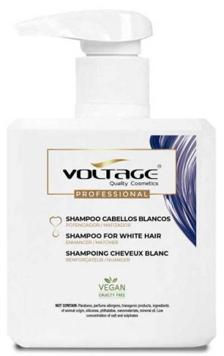 Voltage Cosmetics Shampoo f&uuml;r wei&szlig;es Haar 500 ml