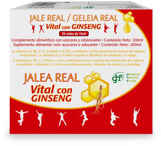 Gel&eacute;e Royale mit Ginseng 20 Ampullen 10 ml
