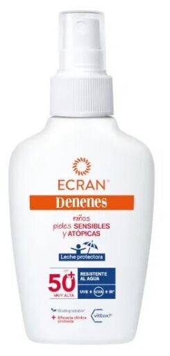 Ecran Denenes Schutzmilch f&uuml;r empfindliche und atopische Haut SPF 50+ 100 ml
