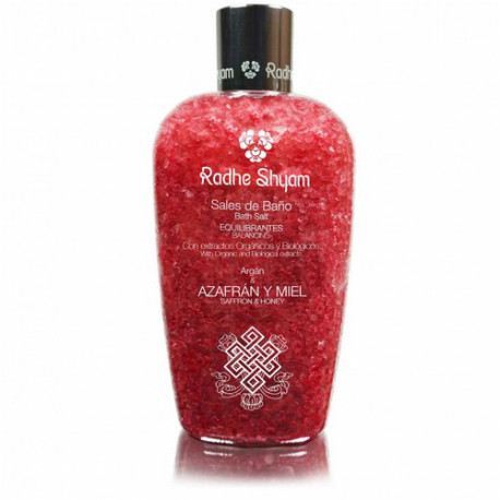 Radhe Shyam Safran-Honig-Badesalz 250 ml