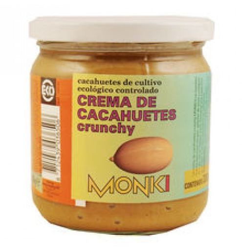 Monki Knusprige Bio-Erdnusscreme 330 gr