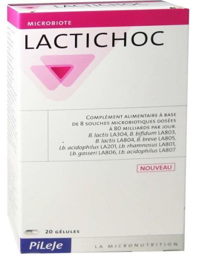 Pileje Lactichoc 20 Kapseln