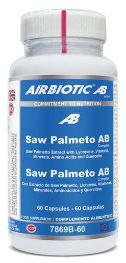 Airbiotic S&auml;gepalme AB Complex 60 Kapseln