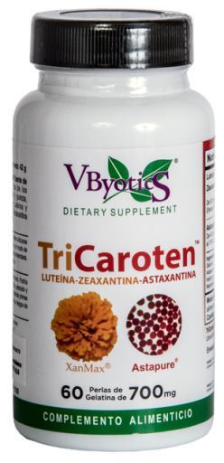 Vbyotics Tricaroten 700 mg 60 Kapseln