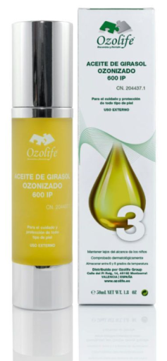 Ozolife Ozonisiertes Sonnenblumen&ouml;l 50 ml
