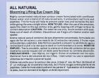 Blooming Lifting Augencreme 30 gr