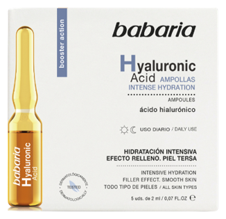 Babaria Hyalurons&auml;ure-Ampullen 5 Einheiten