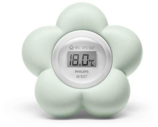 Avent Neutrales gr&uuml;nes Bad- und Schlafzimmerthermometer