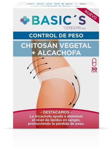 Pflanzliches Chitosan 30 Kapseln